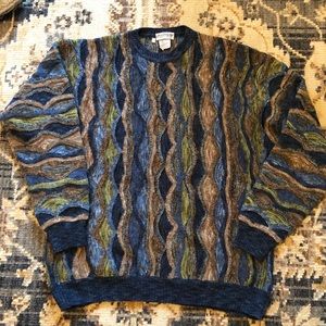 Norm Thompson Coogi Style wool blend sweater 2XL